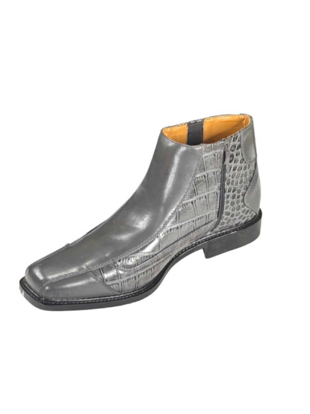 Antonio Cerrelli 6474 Mens Grey Ankle Boots